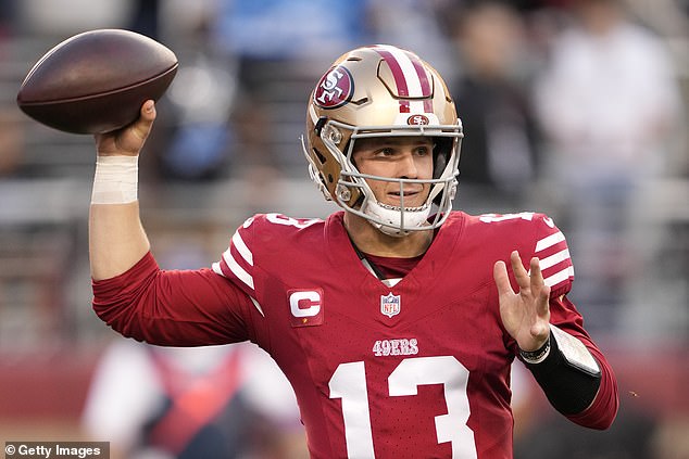 £ 50 millones en el próximo Quartback Star Brorback Broorback Broor Broor Broy muestra cómo extendido a 49ers y conducir